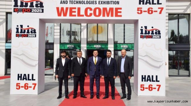 Kayseri OSB Yönetimi İstanbul'daki 3 Fuarda Sanayicileri Yalnız Bırakmadı