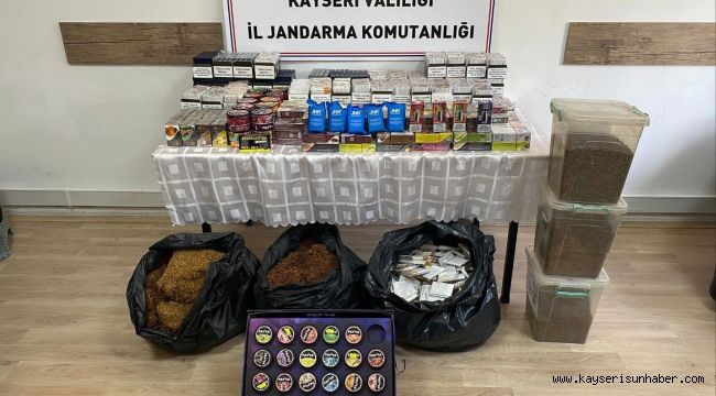 Kayseri'de 20 bin 980 adet doldurulmuş makaron ele geçirildi: 2 gözaltı