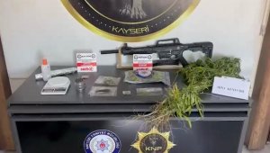 Kayseri'de 287 kök kenevir ele geçirildi: 1 gözaltı