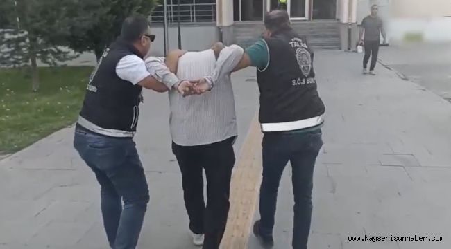 Kayseri'de 31 yıl kesinleşmiş hapis cezasıyla aranan şahıs yakalandı