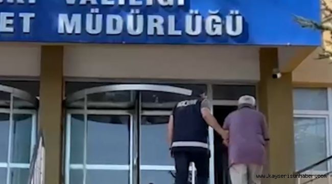 Kayseri'de açık senetler kullanarak tefecilik yapan 1 kişi gözaltına alındı