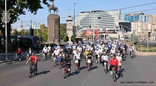 Pedallar, sürdürülebilir yarınlar için çevrildi