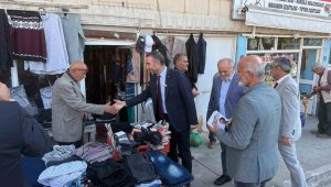Saadet Partisi heyetinden Yahyalı'da esnaf ziyaretleri