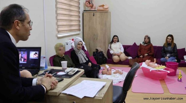 Sağlıklı Hayat Merkezlerinde "Bebek Akademileri" Eğitimi başladı