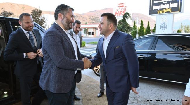 Sanayi ve Teknoloji Bakan Yardımcısı Oruç Baba İnan Kayseri OSB'yi ziyaret etti