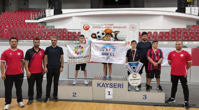 Spor A.Ş.'den Minikler Bölge Takım ve Ferdi Yarışmaları'nda büyük başarı