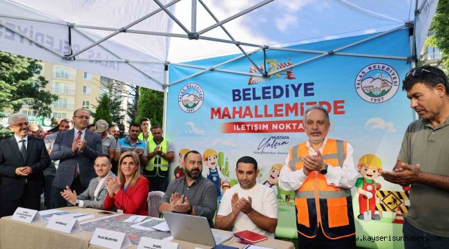 Talas'ta 'Belediye Mahallemizde' yeniden