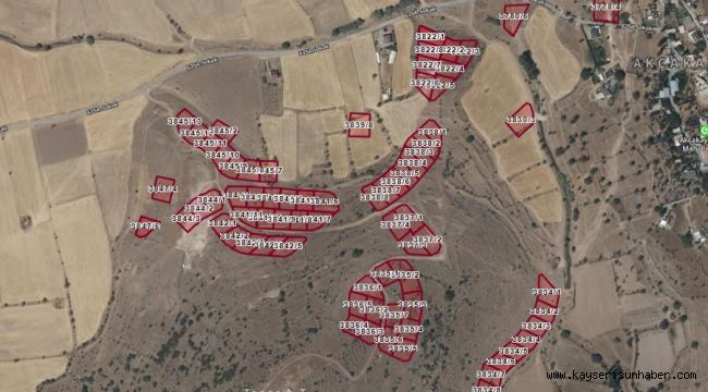 Talas'ta villa parselleri için son gün