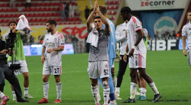 Trendyol Süper Lig: Kayserispor: 0 - Beşiktaş: 4