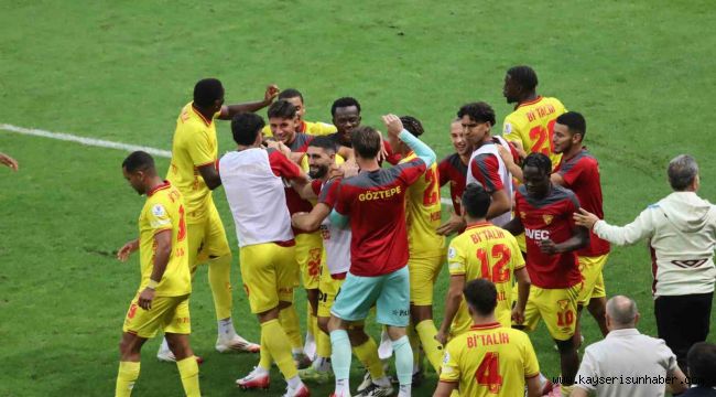 Trendyol Süper Lig: Kayserispor: 1 - Göztepe: 1