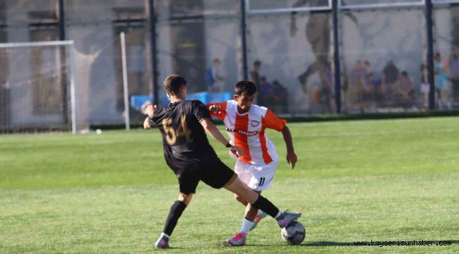 U19 Gelişim Ligi: Talas Belediyespor: 2 - Suvermez Kapadokyaspor: 2