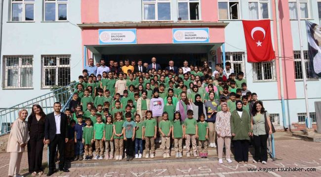 Yahyalı'da 2025-2026 Eğitim Öğretim Yılı coşkusu