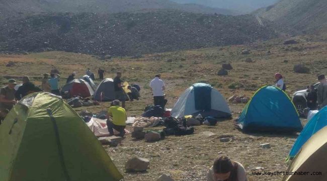 29 Ekim Erciyes Dağı Cumhuriyet Tırmanışı'na 84 dağcı katılacak