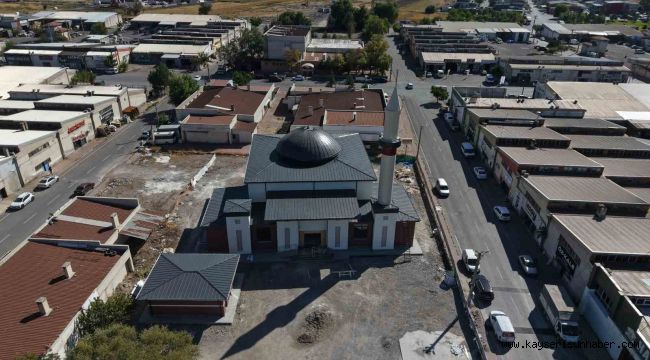 Abbar mahallesindeki cami inşaatında sona yaklaşıldı