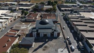 Abbar mahallesindeki cami inşaatında sona yaklaşıldı