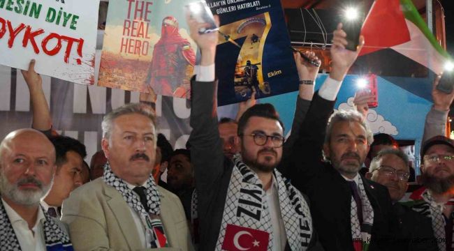 AK Parti Kayseri İl Başkanı Okandan, 'Kararlılık Yürüyüşü'ne katıldı