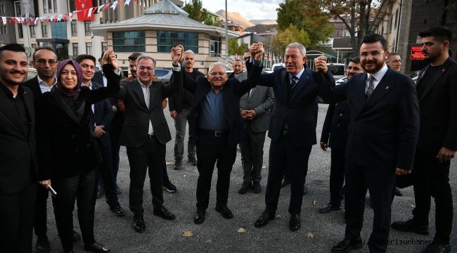 Akar ve Büyükkılıç'tan ilçe ziyaretleri