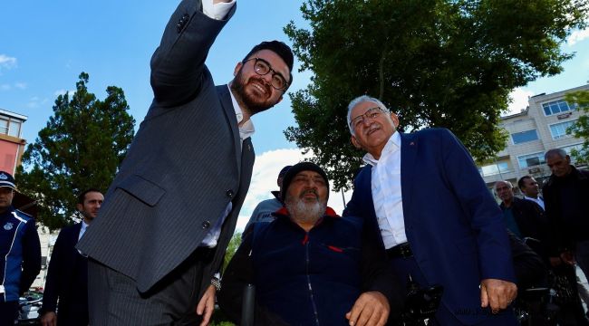 Başkan Büyükkılıç'tan Hunat Esnafına ziyaret