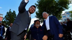 Başkan Büyükkılıç'tan Hunat Esnafına ziyaret