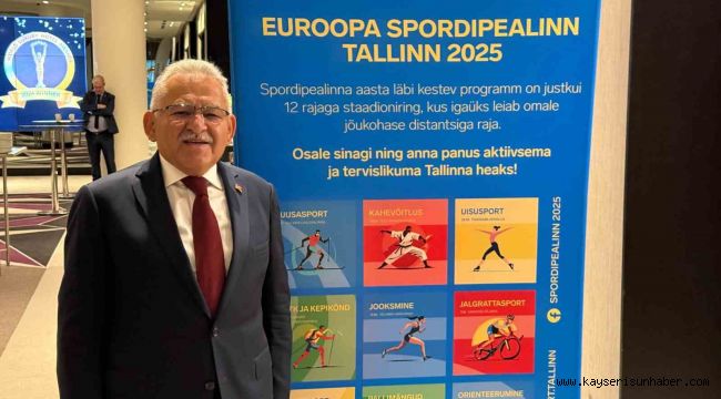 Başkan Büyükkılıç'tan Tallınn Büyükelçiliği'ne ziyaret