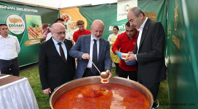 Başkan Çolakbayrakdar: "Kayseri'miz, yöresel lezzetlerin merkezi ve Türkiye'nin gururudur"