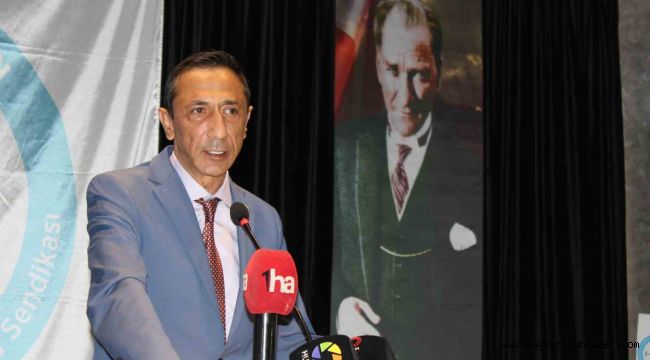 Başkan Özat: "Bizim tek gündemimiz eğitim çalışanlarının haklarını savunmak"