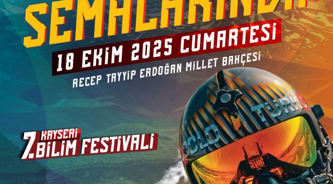 Büyükşehirin bilim festivali gökyüzünde Solotürk ile taçlanacak