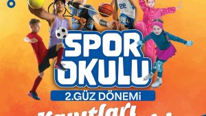 Büyükşehirin spor okullarında 2. güz dönemi kayıtları başladı