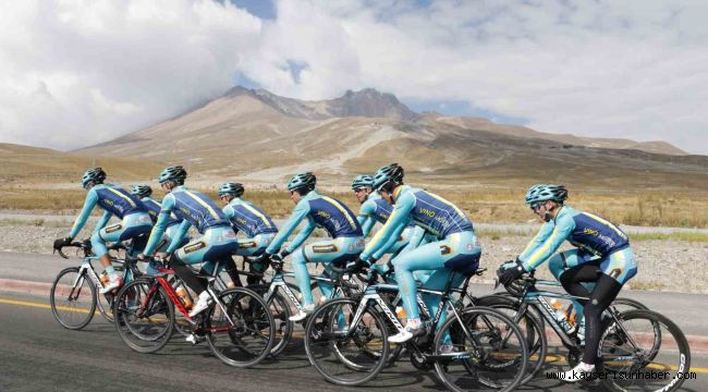 Erciyes'teki Yüksek İrtifa Bisiklet Kampları spor turizmini zirveye taşıyor