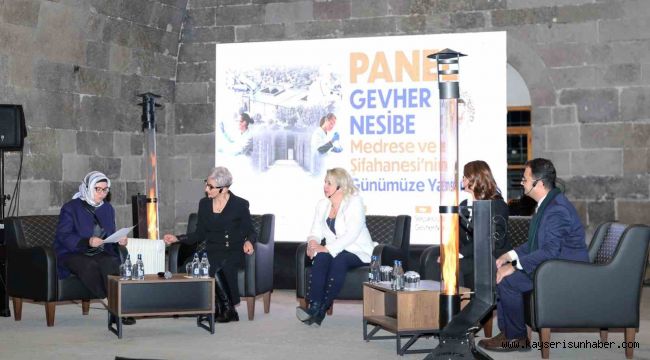 ERÜ'de 'Gevher Nesibe Medrese ve Şifahanesi'nin Günümüze Yansıması' paneli