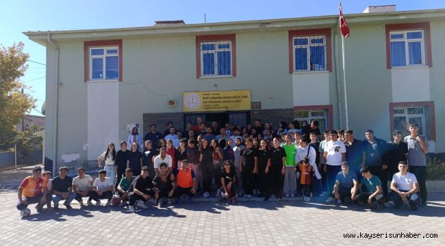 ERÜ'den Bünyan'da "Sağlık İçin Sporu Seçin" etkinliği