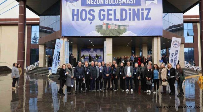 ERÜ'nun 40 yıllık mezunları buluştu