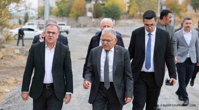 Hacılar Kayseri Caddesi, yeni çehresine kavuşuyor