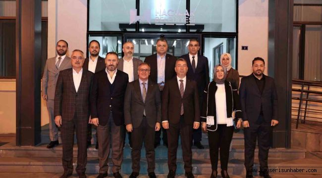 Hacılar'ın geleceği için Başkan Özdoğan'a ziyaret