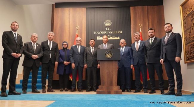 İçişleri Bakanı Yerlikaya Kayseri'de