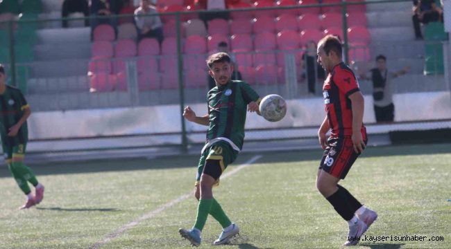 Kayseri 1. Amatör Küme'de büyük heyecan