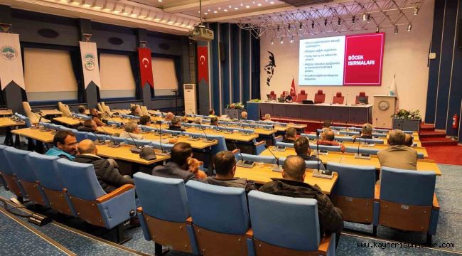 Kayseri Büyükşehir Belediyesi'nden iş sağlığı ve güvenliği semineri