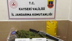 Kayseri'de 1 kilo 690 gram kubar esrar ele geçirildi: 1 gözaltı