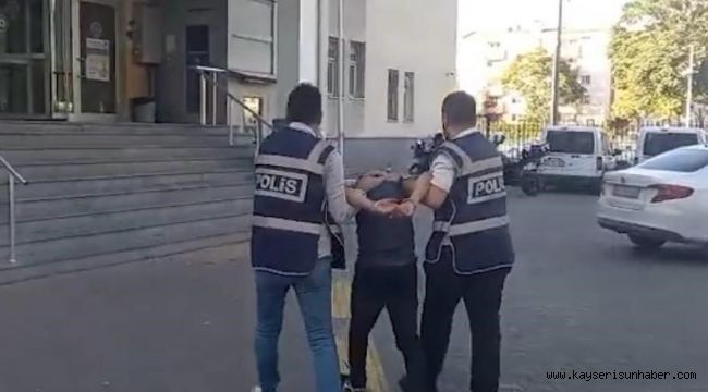 Kayseri'de 15 yıl 7 ay kesinleşmiş hapis cezası bulunan firari yakalandı