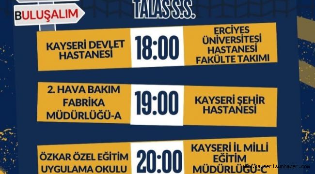 Kayseri'de 3. Kamu Spor Oyunları Voleybol Fikstürü Açıklandı