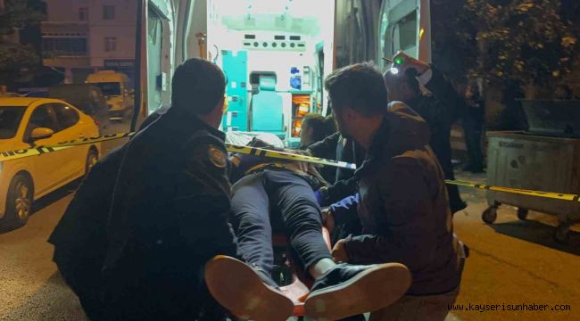 Kayseri'de otomatik tüfekle kanlı pusu: 1 ağır yaralı