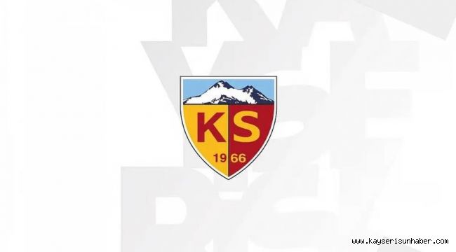 Kayserispor'dan 'bahis' açıklaması