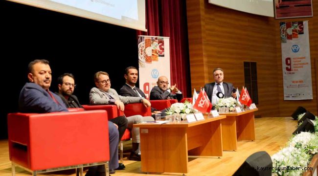 KAYÜ'de düzenlenen Uluslararası Gastronomi Kongresi, TBMM gündeminde