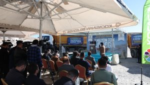 Kocasinan Belediyesi Agrega Üretim Tesisi'nde 1 milyon ton üretim yaptı