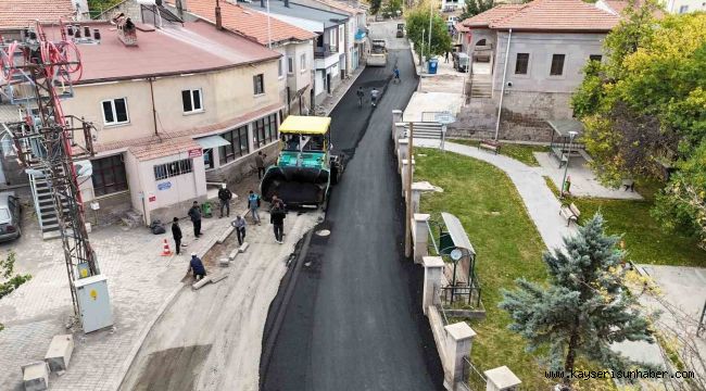 Küçükbürüngüz ve Subaşı mahallelerinde asfalt çalışması sürüyor