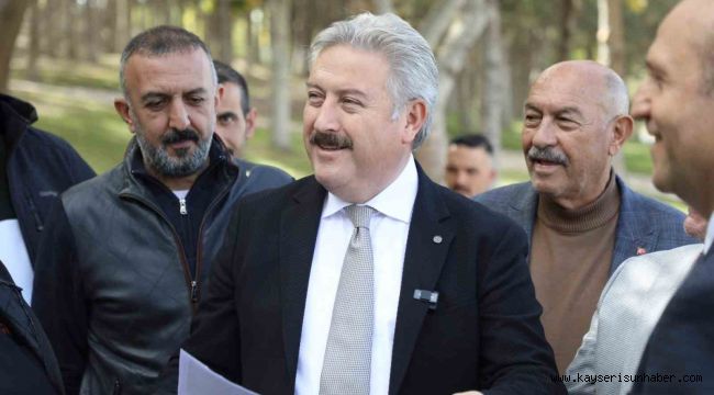 Melikgazi Belediyesi Gesi Mesire Alanında revizyon ve canlandırma projesi yapıyor