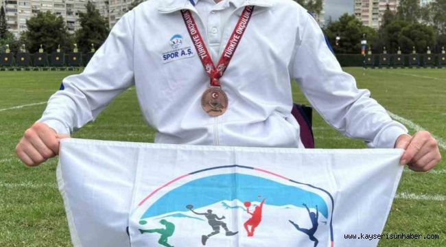 Şehit Kemikkıran'dan bronz madalya