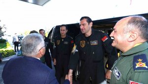 SOLOTÜRK'ten Başkan Büyükkılıç'a ziyaret