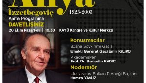 Talas Belediyesi'nden "Bilge Kral" Aliya İzzetbegoviç'e anlamlı anma