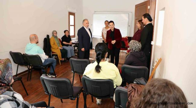 Talas Belediyesi'nden sanatla toplumsal duyarlılığa örnek proje